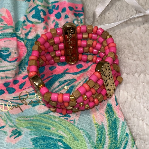 Closing Closet- 5 for $25 on select items. 
Lilly Pullitzer bracelet with bag. - Picture 5 of 6